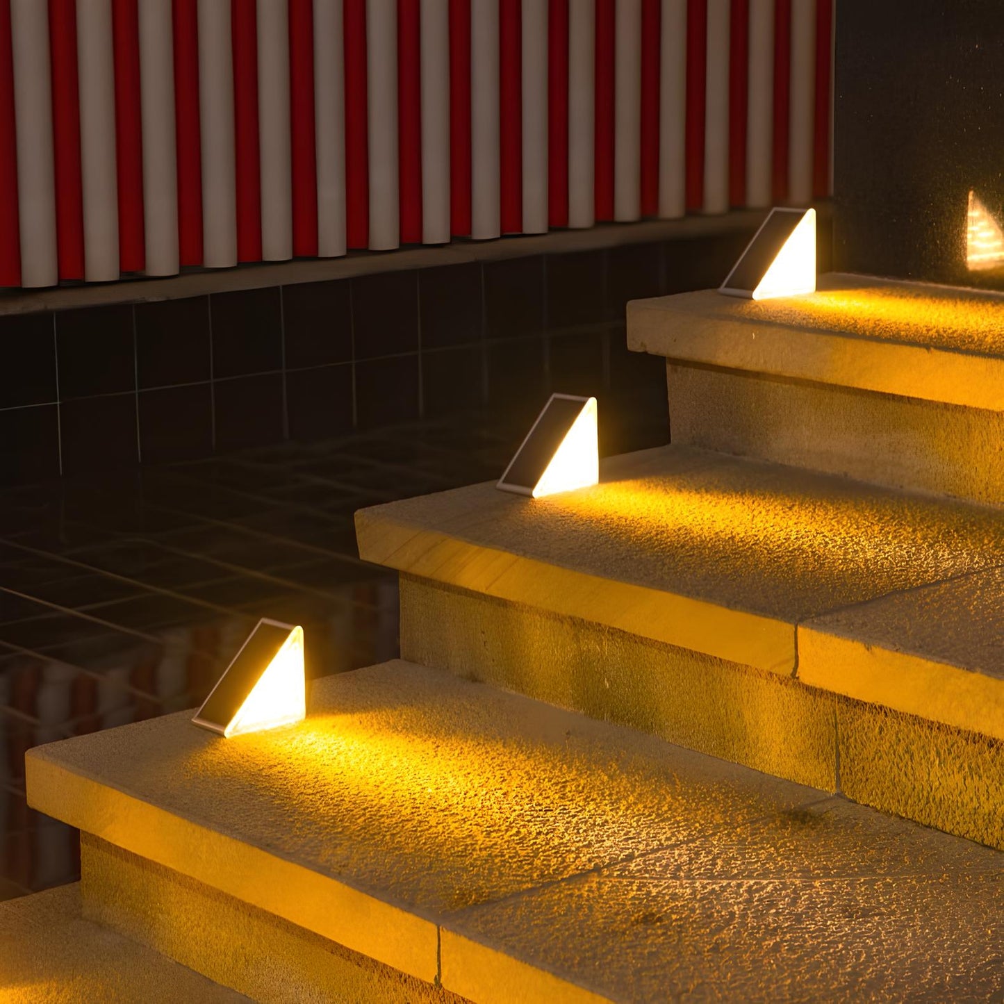 Solar-LED-Lampe | Nordisches Design | Außen & Innen | Wetterfest