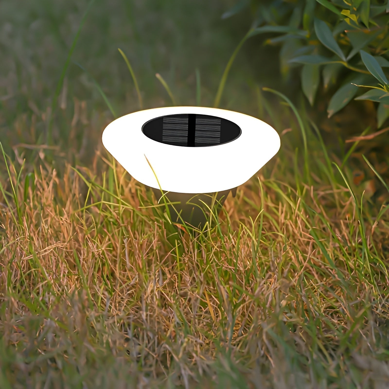 Solar-Bodenleuchte Rund | LED | IP65 | Garten & Wege