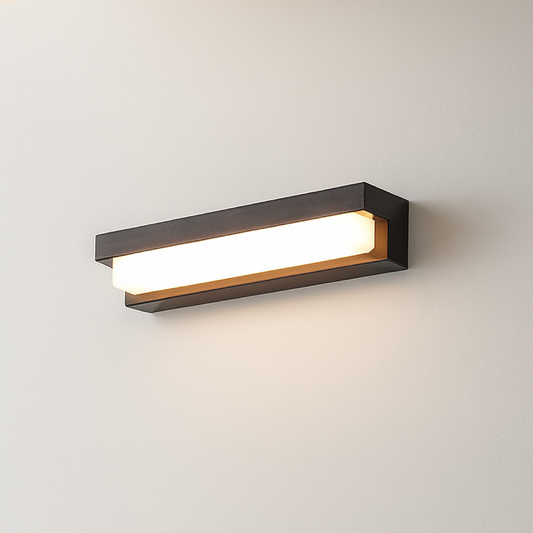 Solar-Wandleuchte LED | Außenleuchte | Kompakt | IP geeignet