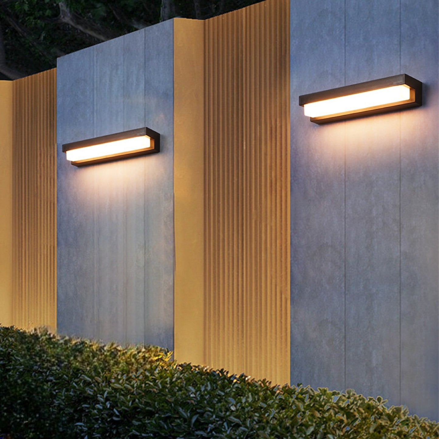 Solar-Wandleuchte LED | Außenleuchte | Kompakt | IP geeignet